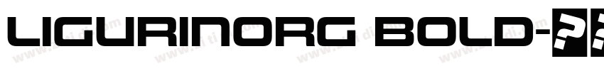 LigurinoRg Bold字体转换